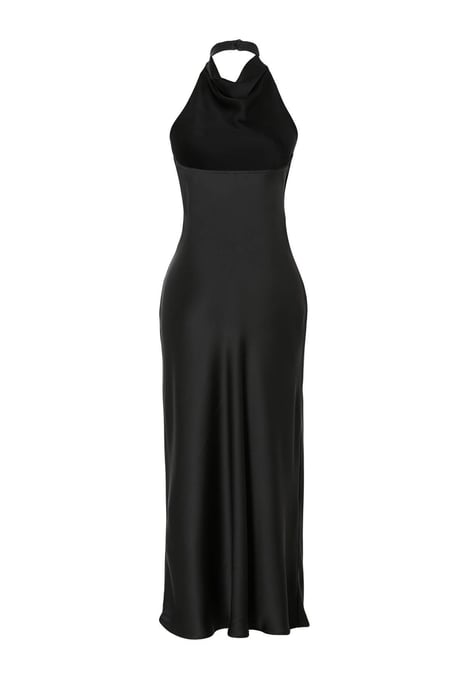 TRENDYOLMİLLA Damen Schwarz Einfarbig Maxi Ärmellos Elegant/Abend Slipkleider - Image 2