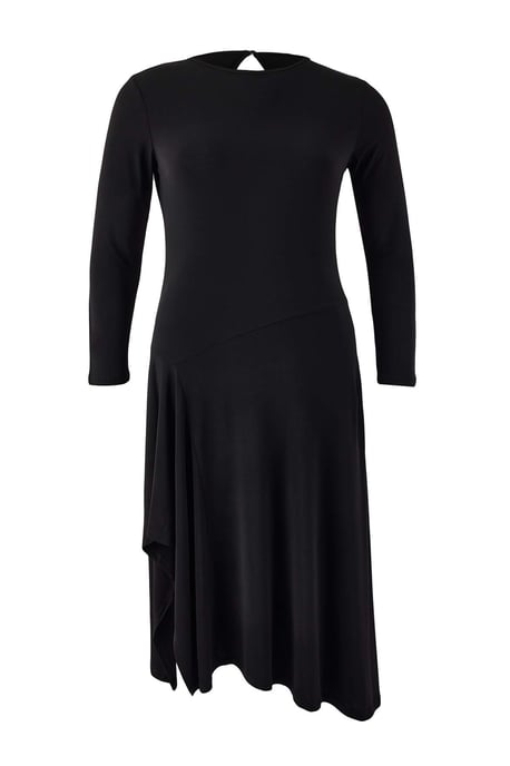 Trendyol Curve Maxikleid, A-Linie, große Größen - Schwarz - Image 5