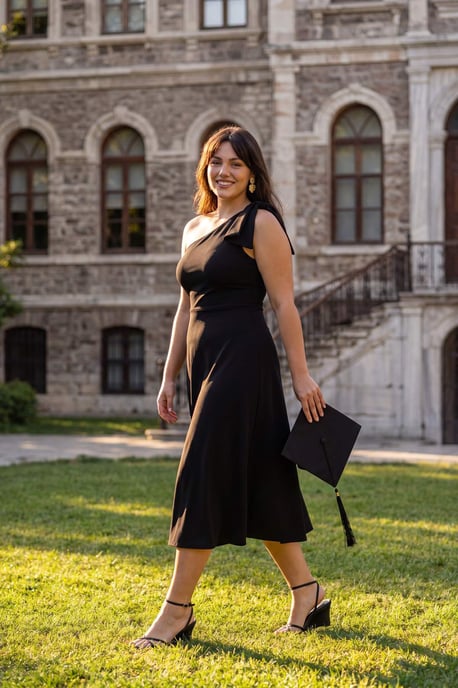 Trendyol Curve Damen Schwarz Einfarbig Maxi Ärmellos Elegant/Abend Bodycon Große Größen Kleid - Image 1