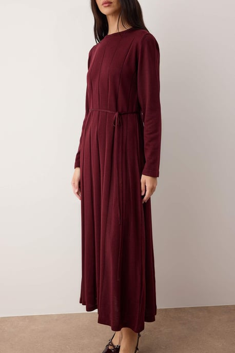 Trendyol Modest Damen Lila Einfarbig Maxi Lang Casual A-Linie Modest Kleider - Image 2