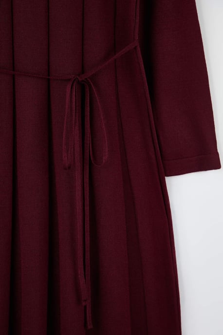 Trendyol Modest Damen Lila Einfarbig Maxi Lang Casual A-Linie Modest Kleider - Image 5