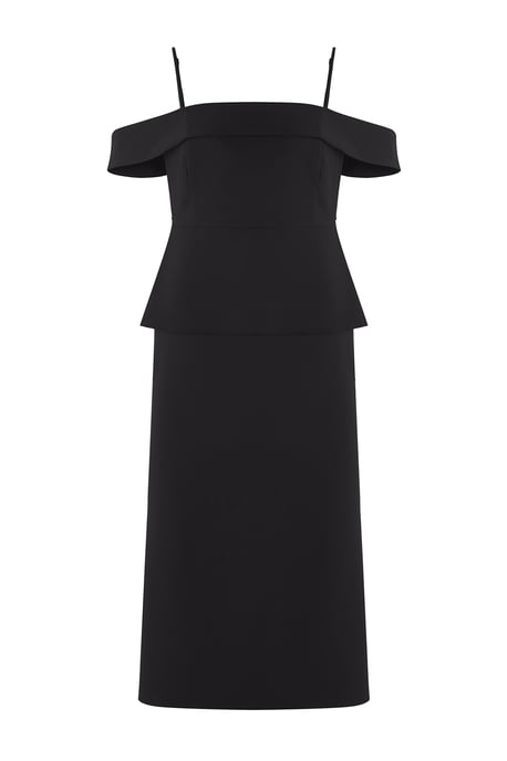 Trendyol Curve Damen Schwarz Einfarbig Maxi Ärmellos Elegant/Abend A-Linie Große Größen Kleid - Image 5