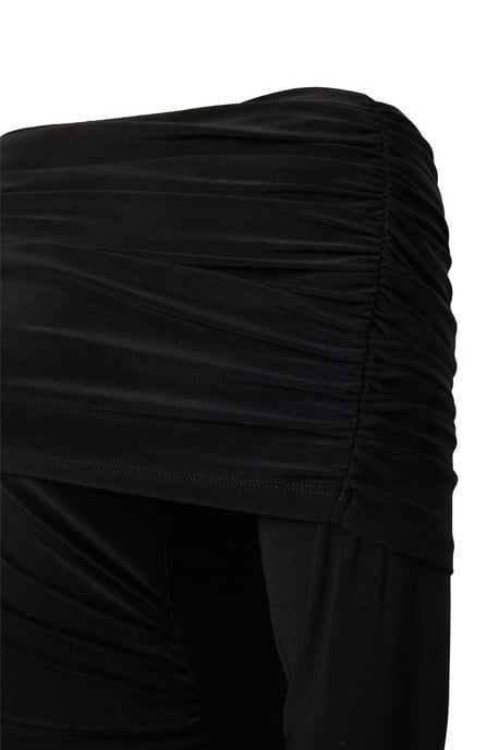 Trendyol Curve Damen Schwarz Einfarbig Maxi Lang Elegant/Abend A-Linie Große Größen Kleid - Image 4