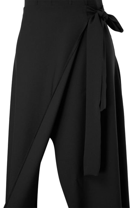 Trendyol Curve Damen Schwarz Einfarbig Maxi Ärmellos Party A-Linie Große Größen Kleid - Image 4