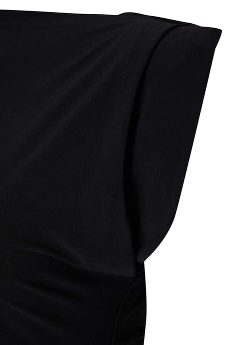 Trendyol Curve Damen Schwarz Einfarbig Maxi Ärmellos Casual Bodycon Große Größen Kleid - Image 5