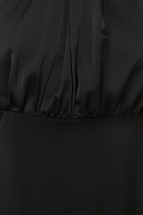 Trendyol Curve Damen Schwarz Einfarbig Maxi Ärmellos Elegant/Abend A-Linie Große Größen Kleid - Image 4