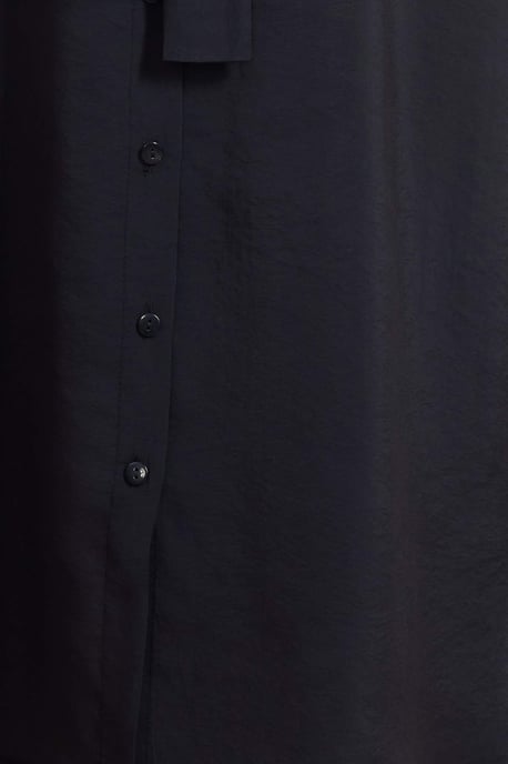 Trendyol Curve Damen Schwarz Einfarbig Maxi Lang Casual Gerade Große Größen Kleid - Image 2
