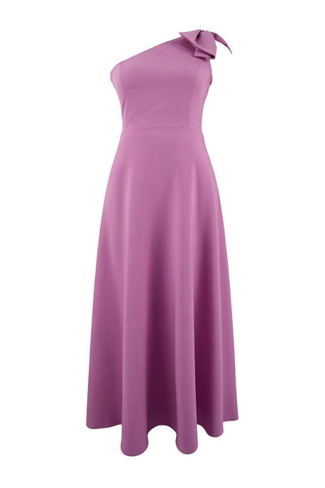 Trendyol Curve Damen Rosa Einfarbig Maxi Ärmellos Elegant/Abend A-Linie Große Größen Kleid - Image 2