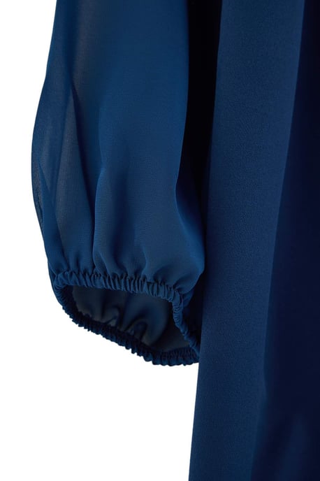 Trendyol Curve Midi-bodyconkleid, einfarbig, große Größen - Grün - Image 5