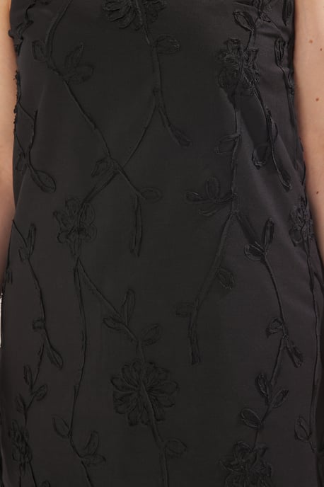 Trendyol Curve Damen Schwarz Einfarbig Kurz / Mini Ärmellos Cocktail Gerade Große Größen Kleid - Image 2