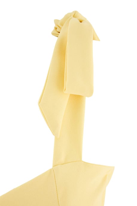 Trendyol Curve Damen Gelb Einfarbig Maxi Ärmellos Elegant/Abend A-Linie Große Größen Kleid - Image 3