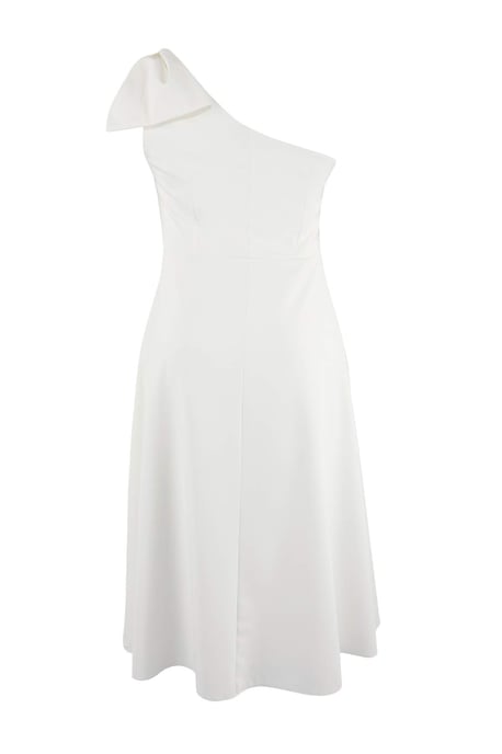 Trendyol Curve Damen Ecru Einfarbig Maxi Ärmellos Elegant/Abend Bodycon Große Größen Kleid - Image 5