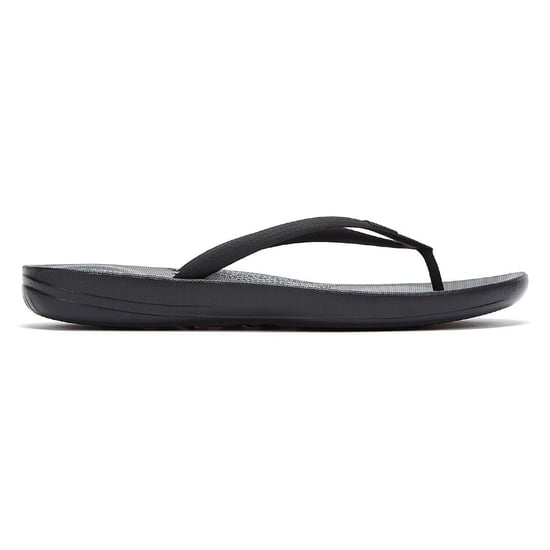 Iqushion E54-090 All Black Flip-Flops - Image 4
