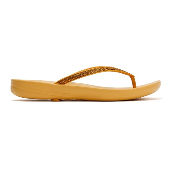 FitFlop Iqushion Sparkle Damen-Turmeric Flip-Flops - Image 5