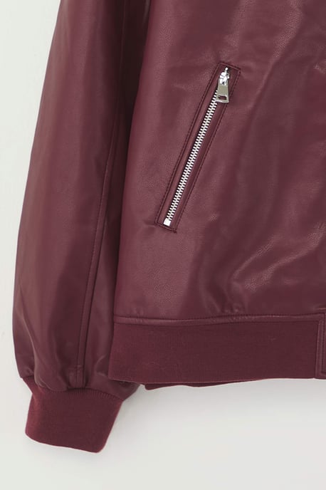Trendyol Curve Damen Bordeaux Einfarbig Lang Regular Fit Große Größen Mäntel - Image 5