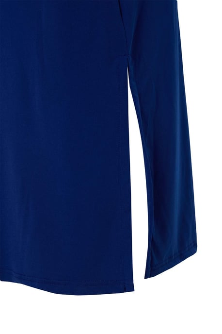 Trendyol Curve Damen Blau Einfarbig Maxi Lang Casual Bodycon Große Größen Kleid - Image 3