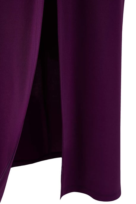 TRENDYOLMİLLA Damen Lila Einfarbig Maxi Lang Elegant/Abend Bodycon Kleider - Image 5