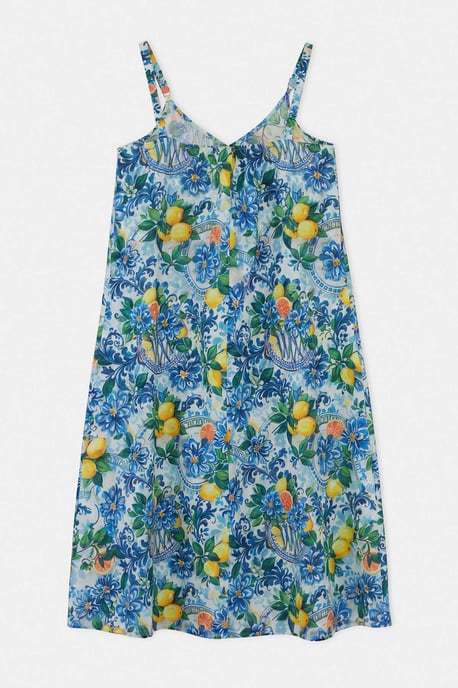 Trendyol Curve Damen Mehrfarbig Einfarbig Maxi Ärmellos Strandmode A-Linie Große Größen Kleid - Image 5