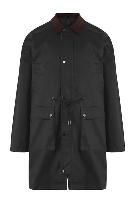 TRENDYOL MAN Herren Schwarz Einfarbig Lang Tailliert Winter Jacken - Image 4
