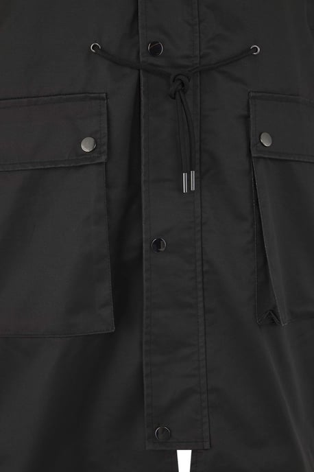 TRENDYOL MAN Herren Schwarz Einfarbig Lang Tailliert Winter Jacken - Image 5
