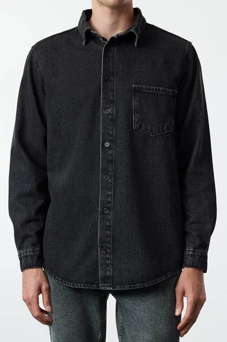 TRENDYOL MAN Herren Grau Einfarbig Lang Regular Fit Jacken - Image 2
