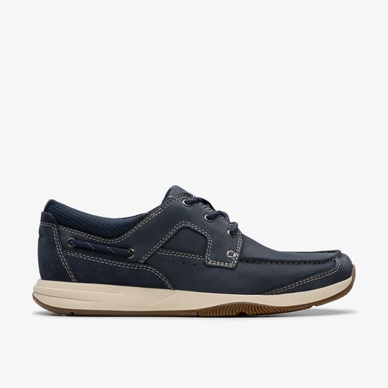 Sailview Lace Navy Nubuck Schuhe - Image 1