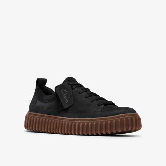 Torhill Lace Black Nubuck Schuhe - Image 4