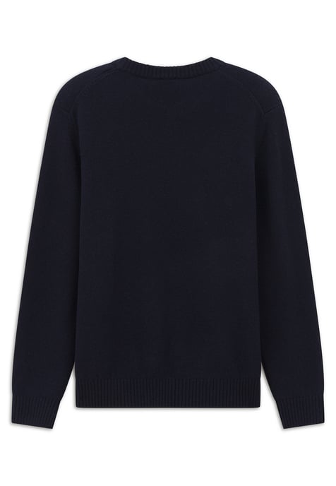 Bugatti Herren Pullover Rundhals Wollmix Mouline - Image 2