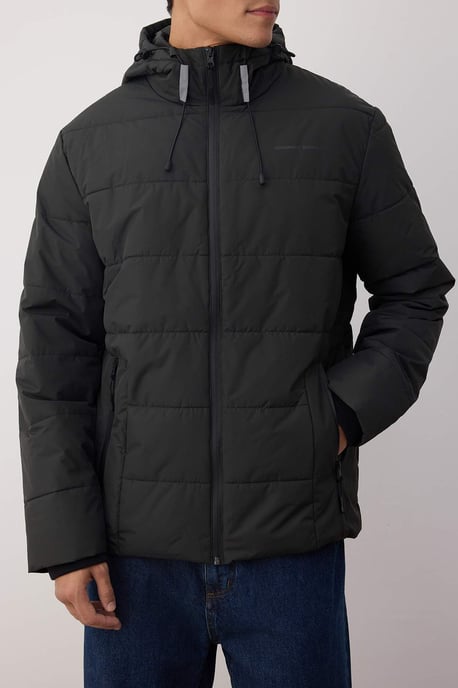 TRENDYOL MAN Herren Khaki Einfarbig Lang Regular Fit Winter Jacken - Image 2