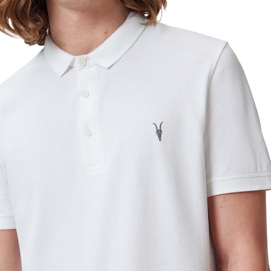 All Saints Reform Mens Polo Shirt Summer Casual Polo T Shirts - Image 2