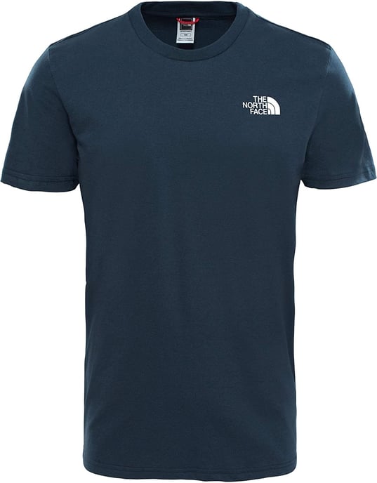Men’s The North Face Short Sleeve Simple Dome T-Shirt, Navy - Image 1
