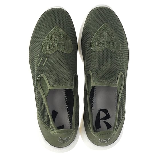Adidas Originals x Human Made Pure Slip-on aus grünem Mesh - Image 3