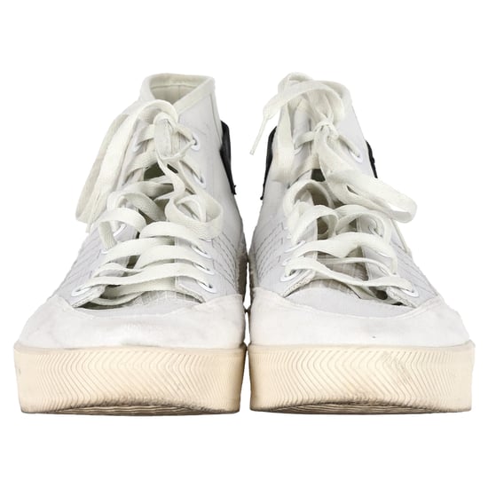 Adidas Nizza Parley High-Top-Sneaker aus weißem Polyester - Image 3