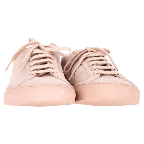 Woman by Common Projects Achilles Sneakers aus rosa Wildleder - Image 2