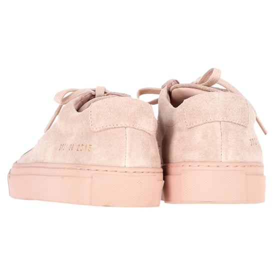 Woman by Common Projects Achilles Sneakers aus rosa Wildleder - Image 4