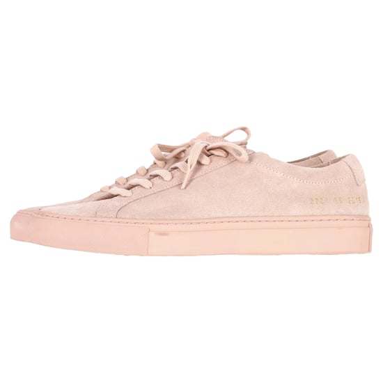 Woman by Common Projects Achilles Sneakers aus rosa Wildleder - Image 5