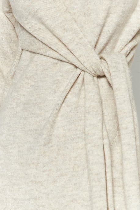 TRENDYOLMİLLA Damen Grau Einfarbig Midi Lang Casual Zweireihig Kleider - Image 2