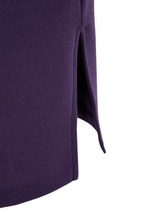 Trendyol Curve Damen Lila Einfarbig Midi Kurz Party Bodycon Große Größen Kleid - Image 5