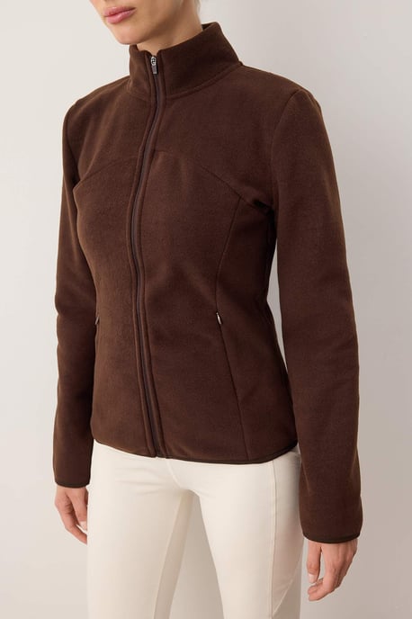TRENDYOLMİLLA Damen Braun Einfarbig Regular Fit Sport- Blazer - Image 2