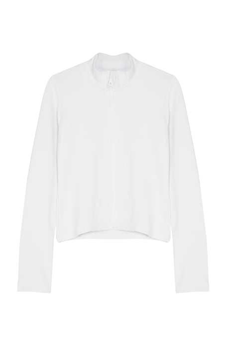 TRENDYOLMİLLA Damen Weiß Einfarbig Tailliert Sport- Blazer - Image 5