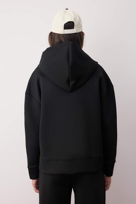 TRENDYOLMİLLA Damen Schwarz Einfarbig Oversize Sport- Blazer - Image 3