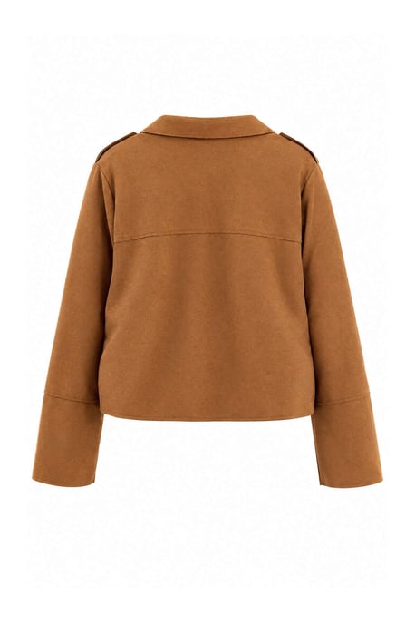 Trendyol Curve Damen Dunkelblau Einfarbig Lang, Regular Fit Große Größen Blazer - Image 3