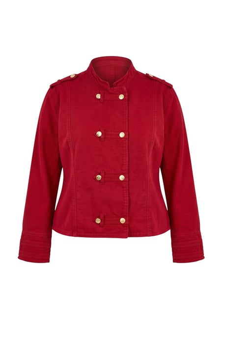 Trendyol Curve Damen Einfarbig Lang Oversize Große Größen Blazer - Image 1
