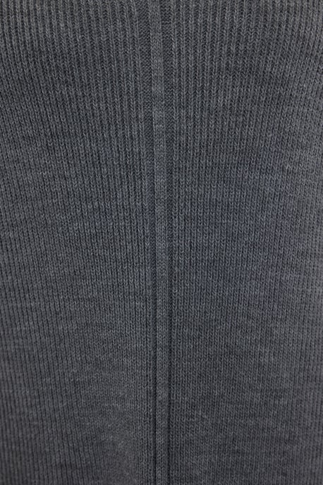 Trendyol Curve Damen Grau Einfarbig Midi Ärmellos Casual Gerade Große Größen Kleid - Image 4