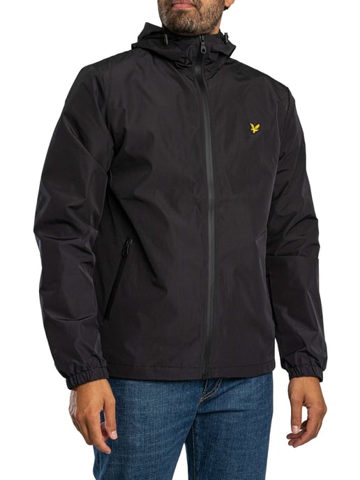 Lyle & Scott Aktive Technische Windjacke, Schwarz - Image 1