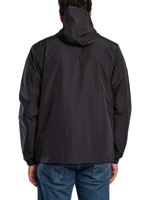 Lyle & Scott Aktive Technische Windjacke, Schwarz - Image 3