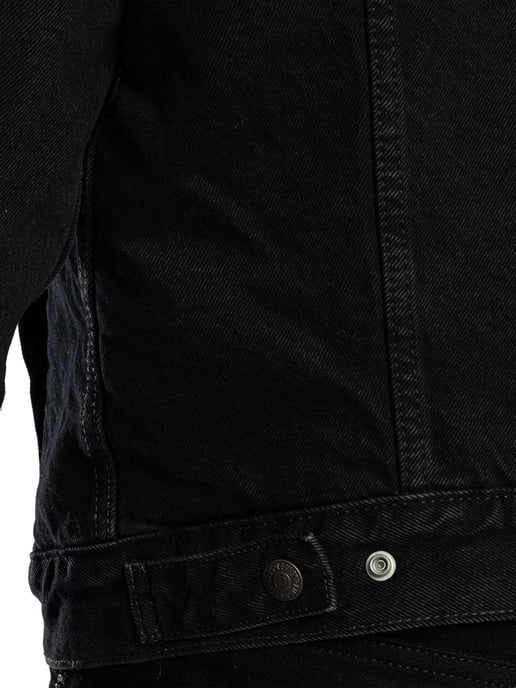 Levi's Sherpa-Jacke Mit Lockerer Passform, Schwarz - Image 6