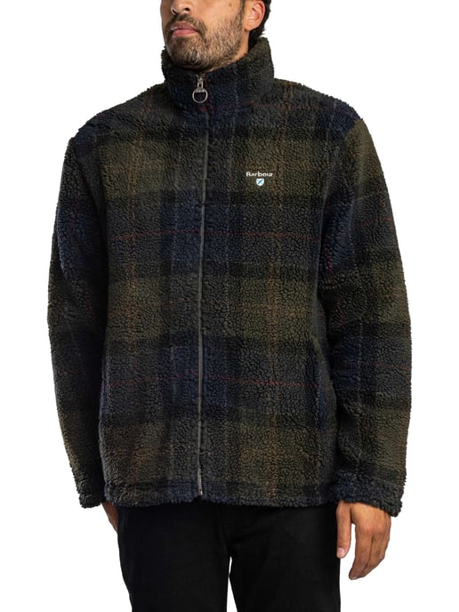 Barbour Fleecejacke Aus Tartan, Braun - Image 2