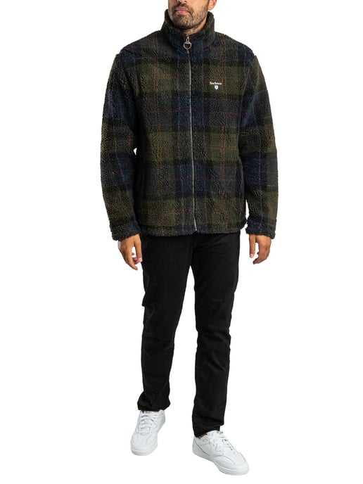Barbour Fleecejacke Aus Tartan, Braun - Image 6