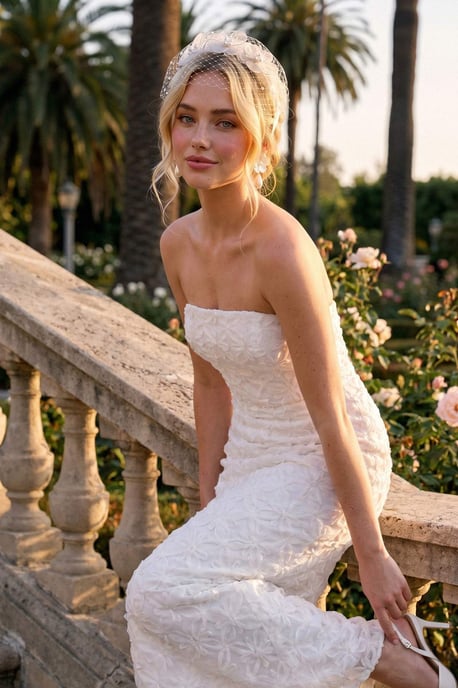 TRENDYOLMİLLA Damen Weiß Geblümt Midi Ärmellos Gerade Kleider - Image 6